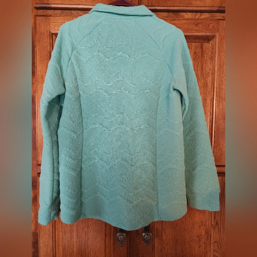 ZeroXposur Seafoam Green 1/4" Zipper Pullover Size Small - Picture 3 of 11